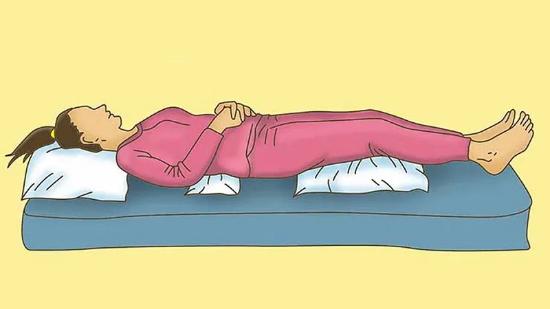 بهترین وضعیت خواب در حین بهبودی پس از جراحی ستون فقرات چیست؟