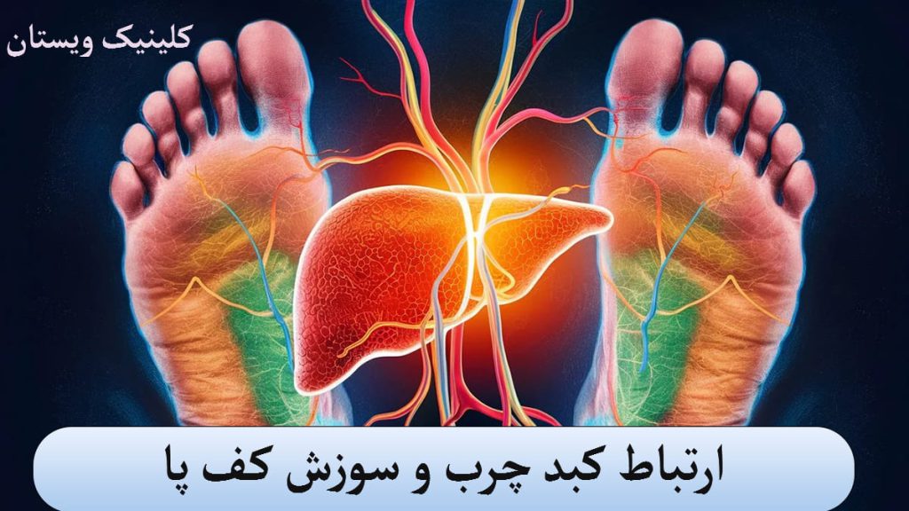 تصویری دیجیتالی از کف پا و کبد