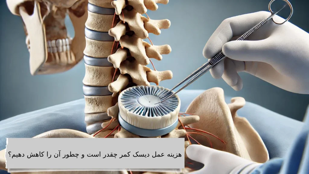 هزینه عمل میکروسکوپی دیسک کمر