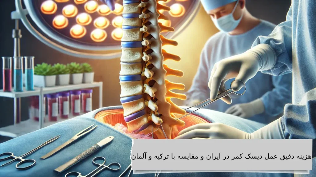 هزینه عمل میکروسکوپی دیسک کمر
